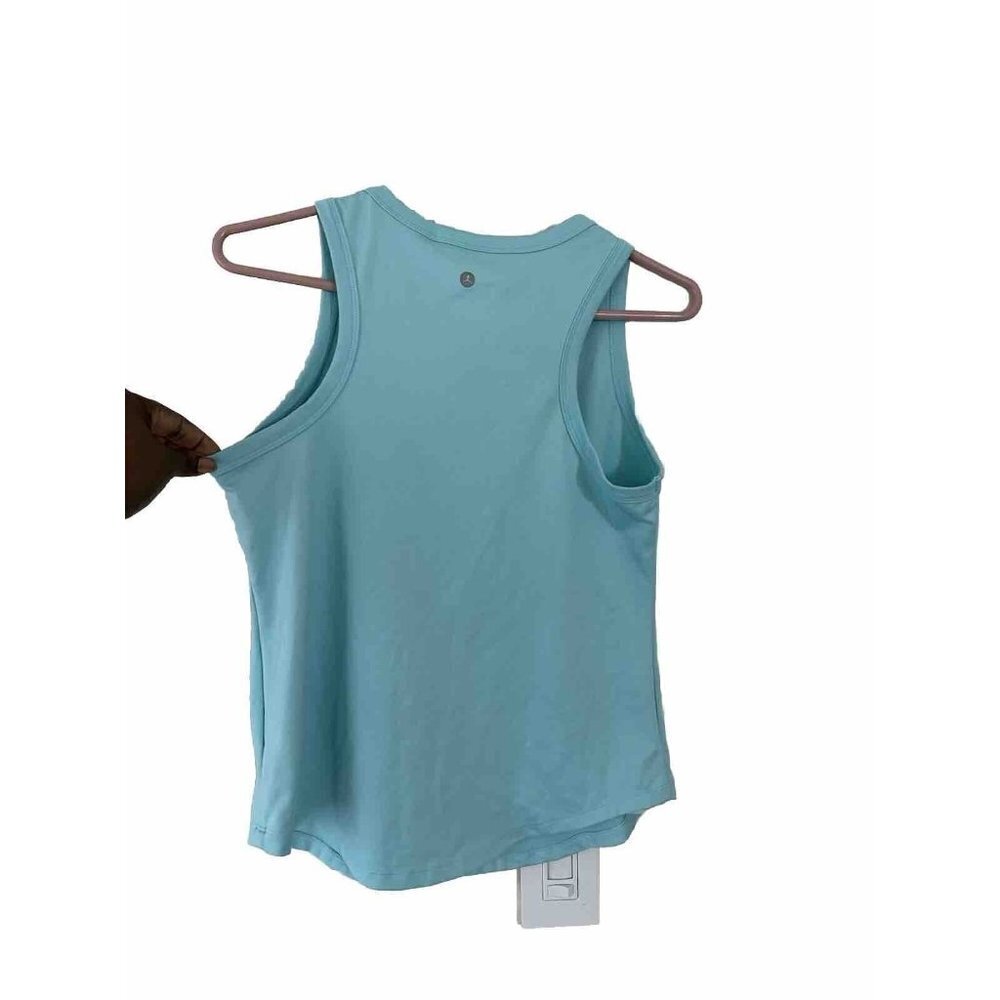 Danskin Women's Teal Sport And Active Wear Tank Top Sleeveless Shirt, Size S - Picture 2 of 6